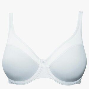 NWT- B36- Wonderbra Comfort -U Design Full-Support Underwire Bra - White‎